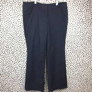 Kenar Navy Blue Cotton Pants Size 14